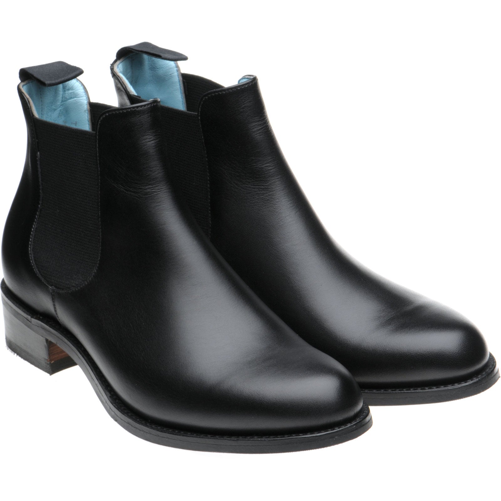 Product image for Herring Tamara ladies rubber-soled Chelsea boots in black calf