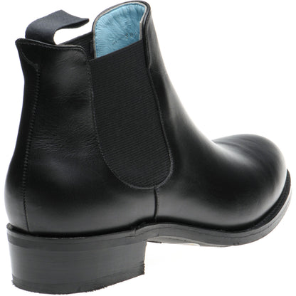 Product image for Herring Tamara ladies rubber-soled Chelsea boots in black calf