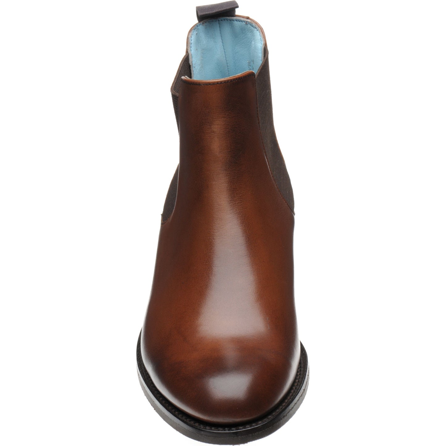 Product image for Herring Tamara ladies rubber-soled Chelsea boots in walnut calf