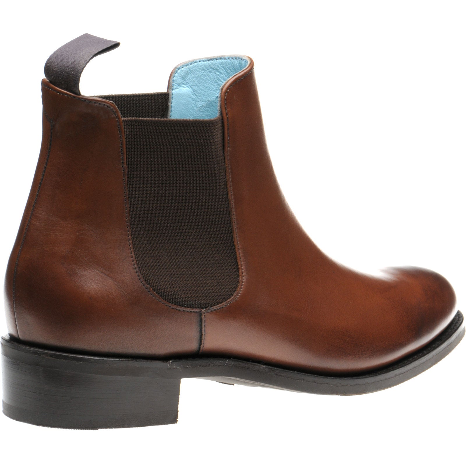 Product image for Herring Tamara ladies rubber-soled Chelsea boots in walnut calf