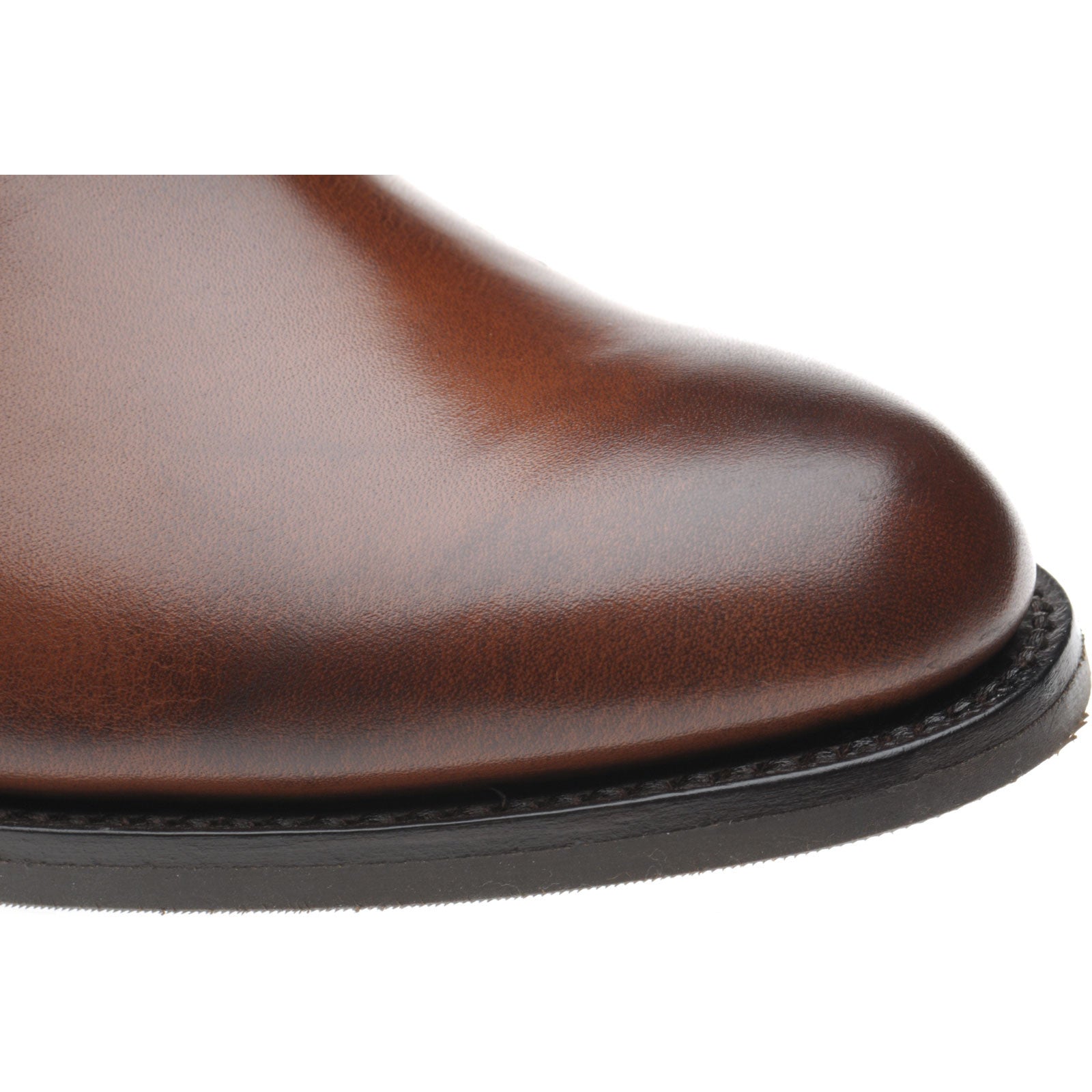 Product image for Herring Tamara ladies rubber-soled Chelsea boots in walnut calf