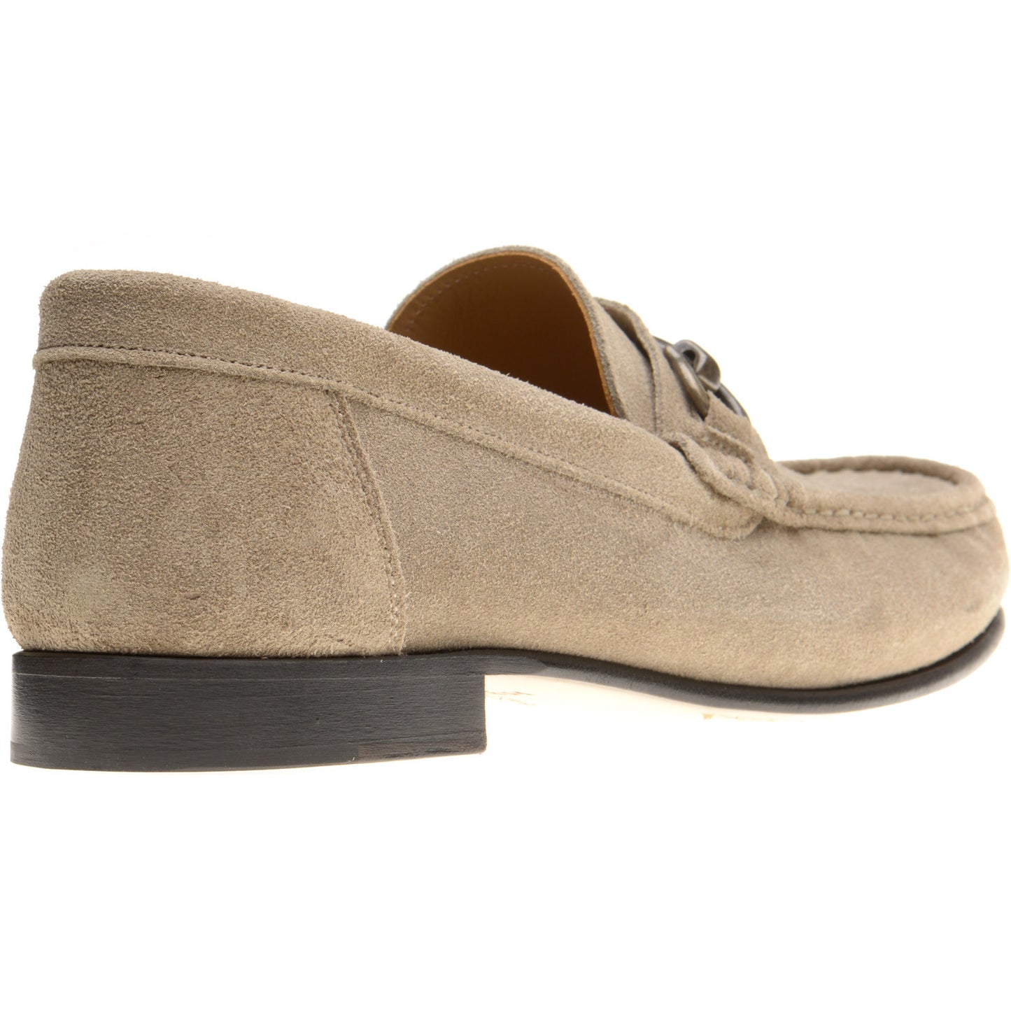 Product image for Herring Taormina mens hybrid-soled loafers in taupe suede