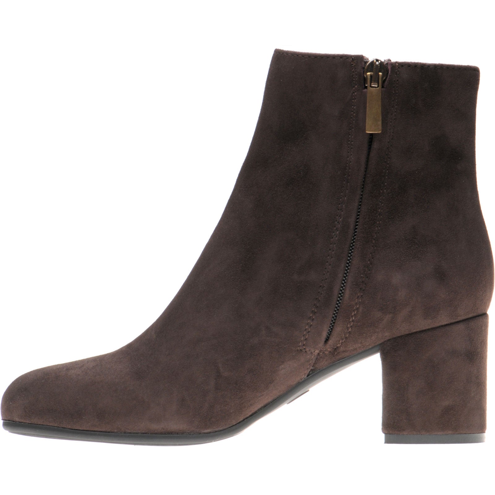 Product image for Herring Trasimeno ladies rubber-soled boots in brown suede