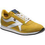 Mustard Suede and White Calf