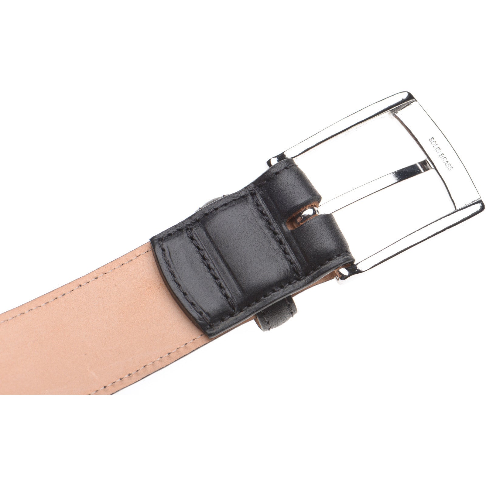 Product image for Herring Westminster Belt in black calf