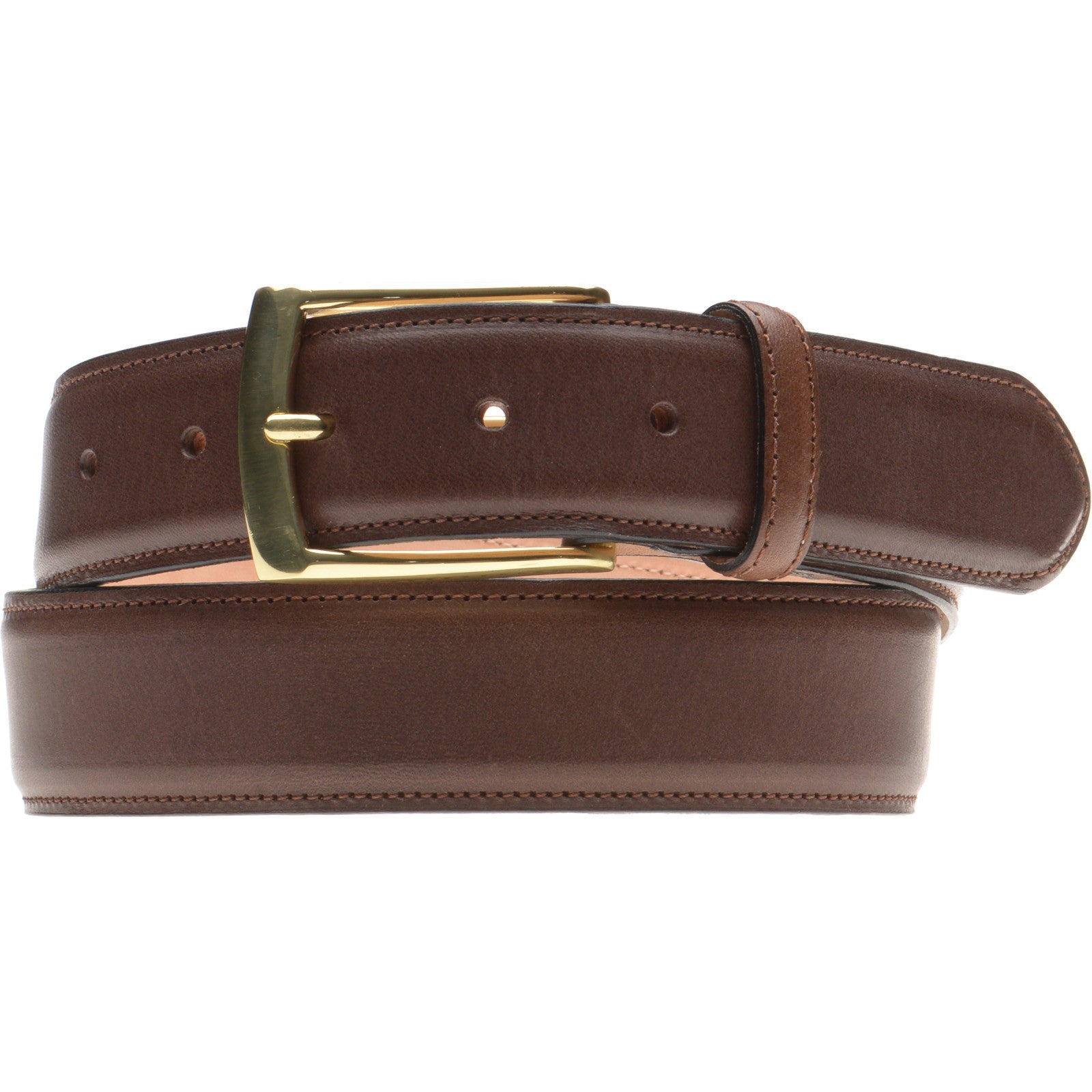 Product image for Herring Westminster Belt in brown calf