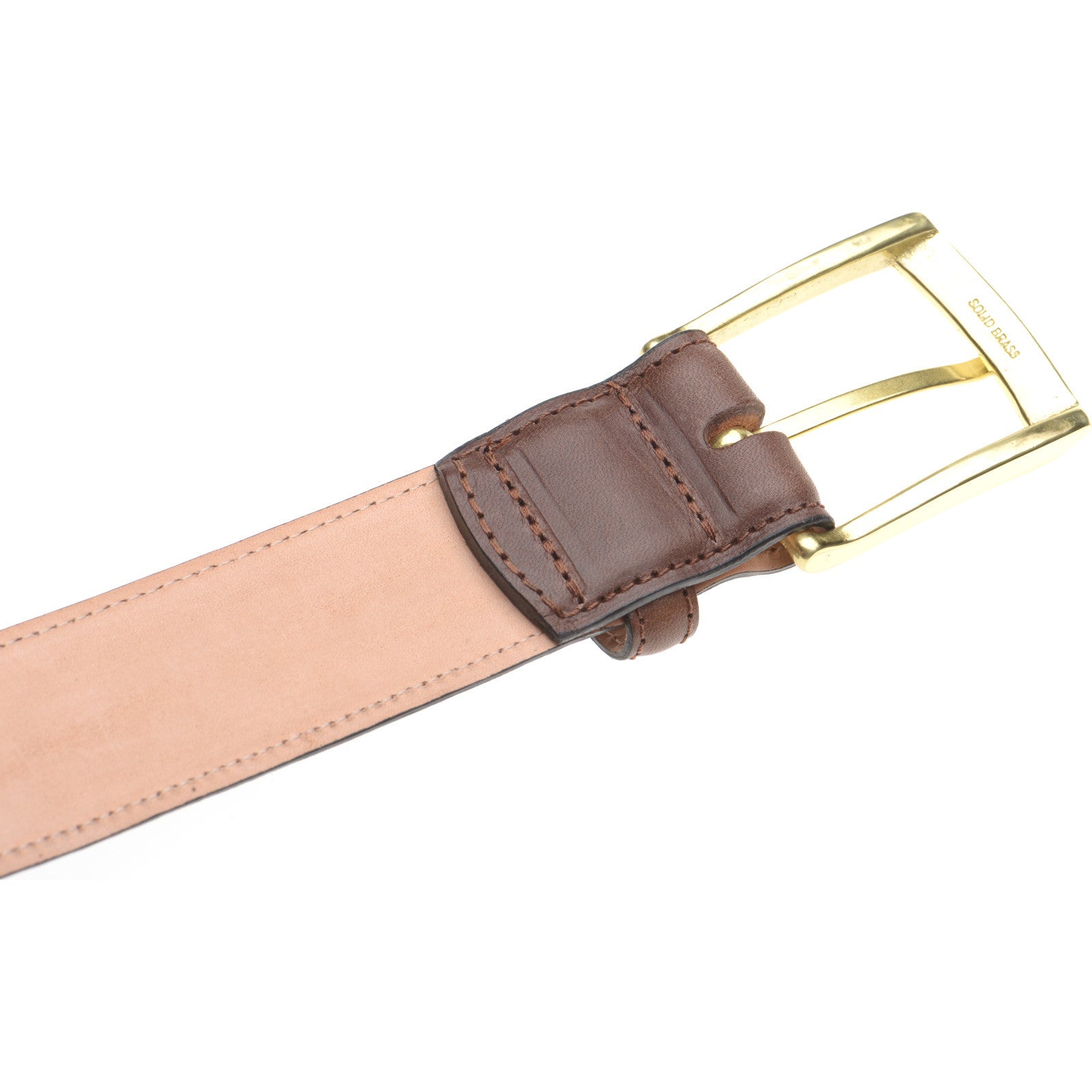 Product image for Herring Westminster Belt in brown calf