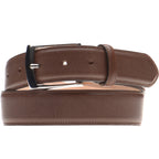 Brown Calf Silver Buckle