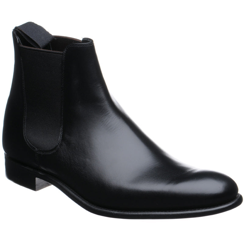 Product image for Herring Wilson mens Chelsea boots in black calf (second)