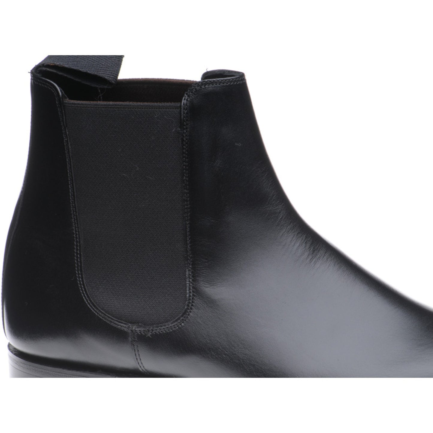 Product image for Herring Wilson mens Chelsea boots in black calf (second)