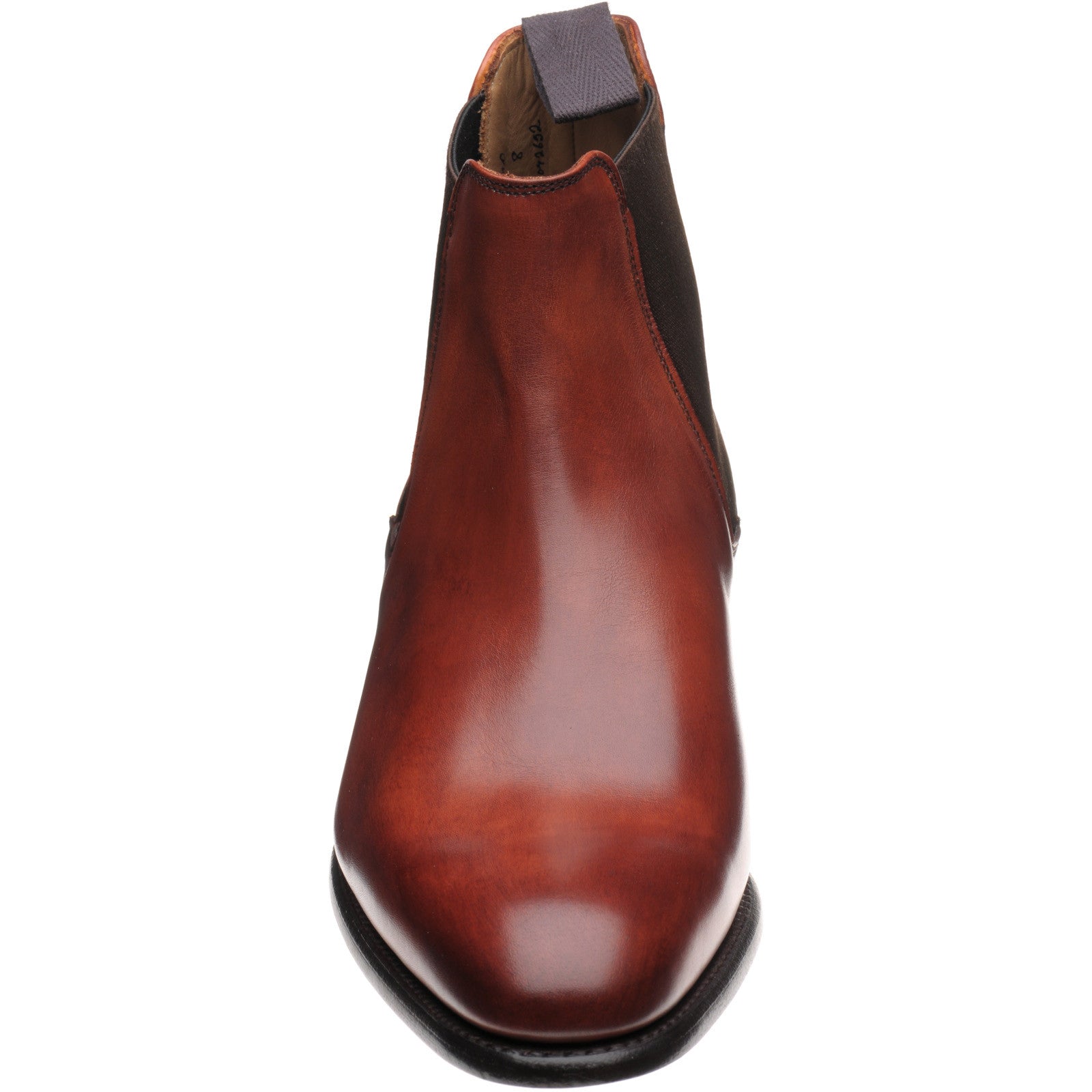 Herring Wilson mens Chelsea boots in dark leaf calf – Herring Shoes
