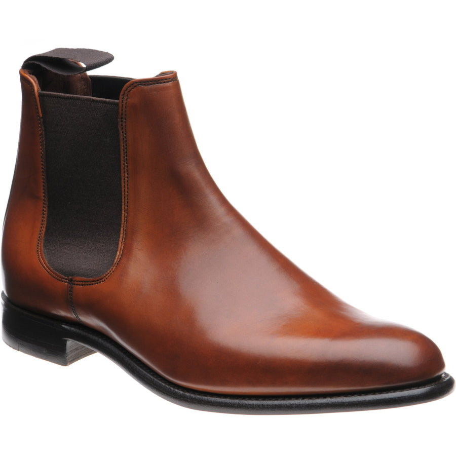 Product image for Herring Wilson mens Chelsea boots in dark leaf calf (second)