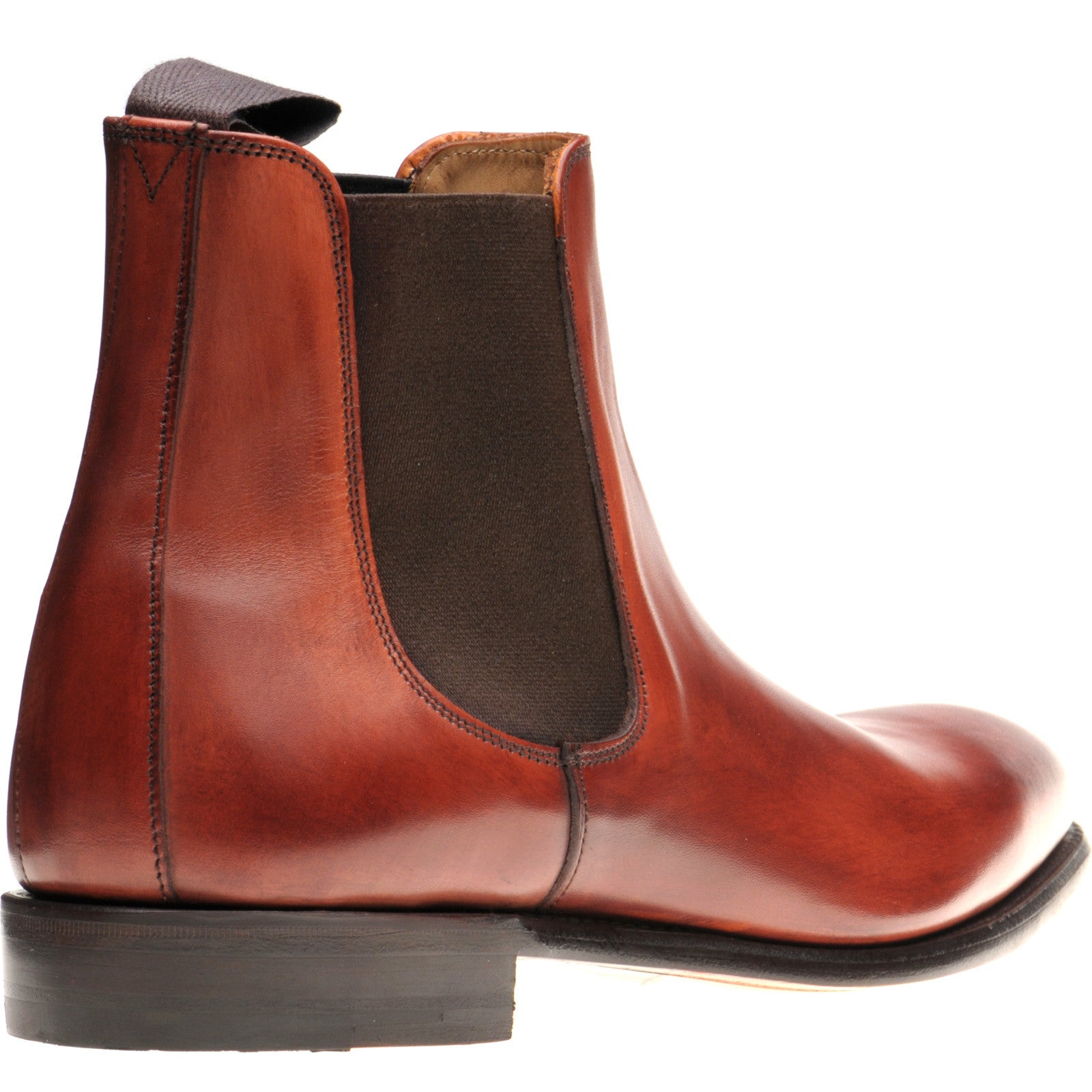Herring Wilson mens Chelsea boots in dark leaf calf – Herring Shoes