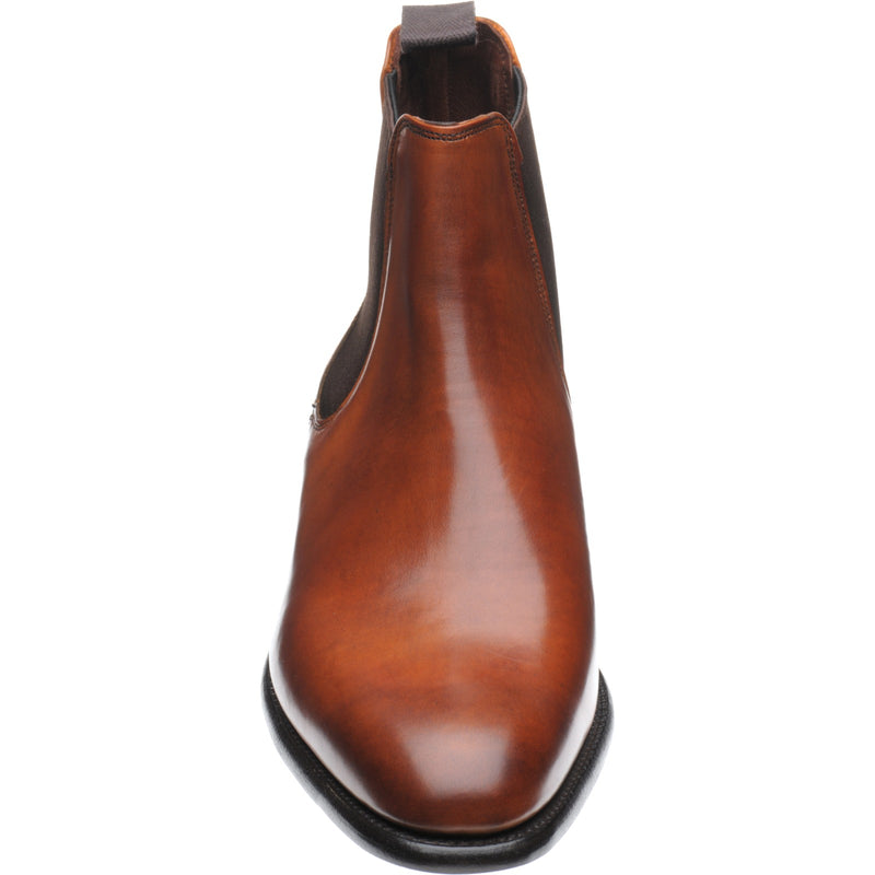 Product image for Herring Wilson mens Chelsea boots in dark leaf calf (second)