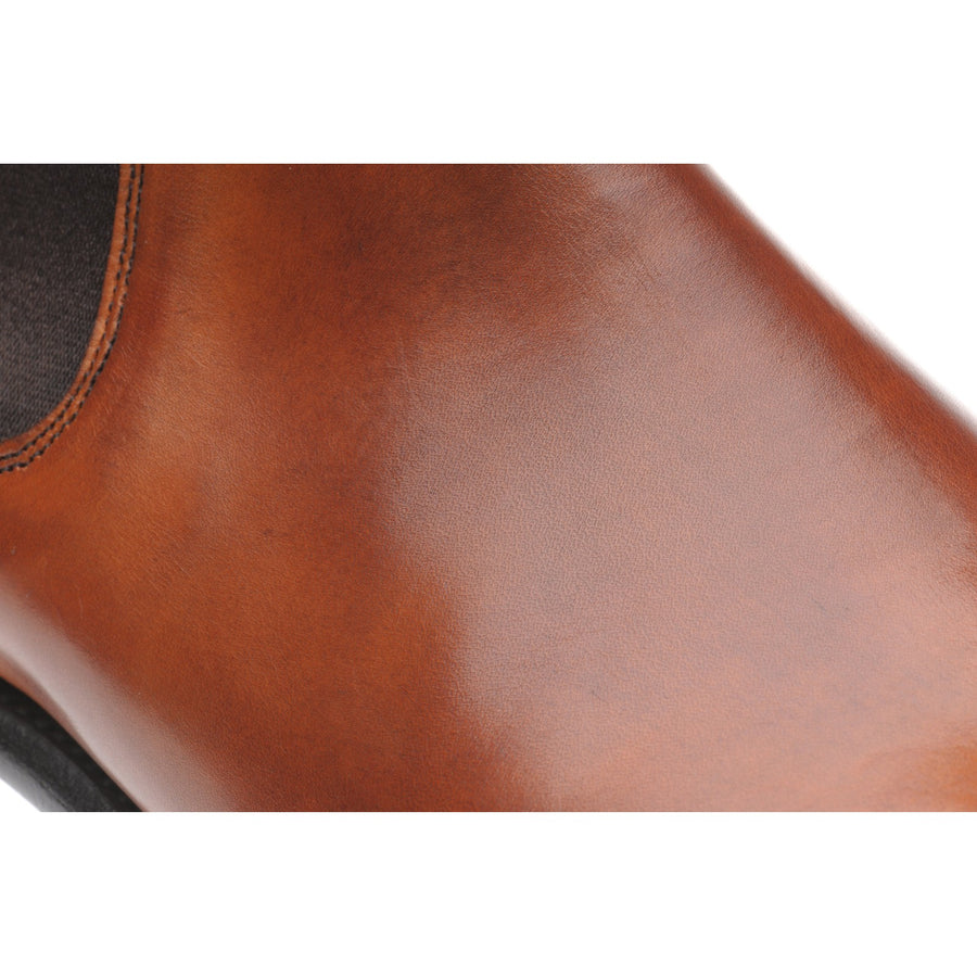 Product image for Herring Wilson mens Chelsea boots in dark leaf calf (second)