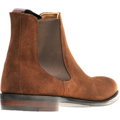 Product image for Herring Wilson Rubber mens rubber-soled Chelsea boots in snuff suede