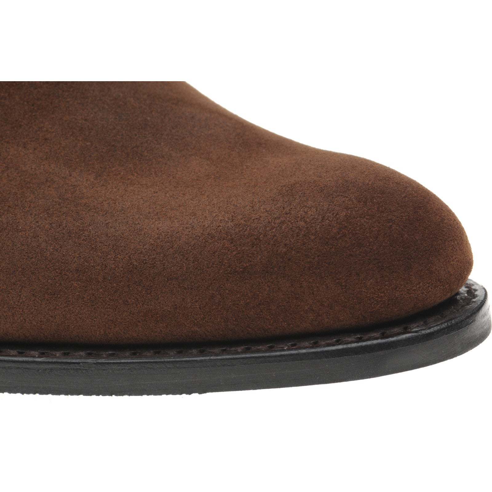 Herring Wilson Rubber mens rubber-soled Chelsea boots in snuff