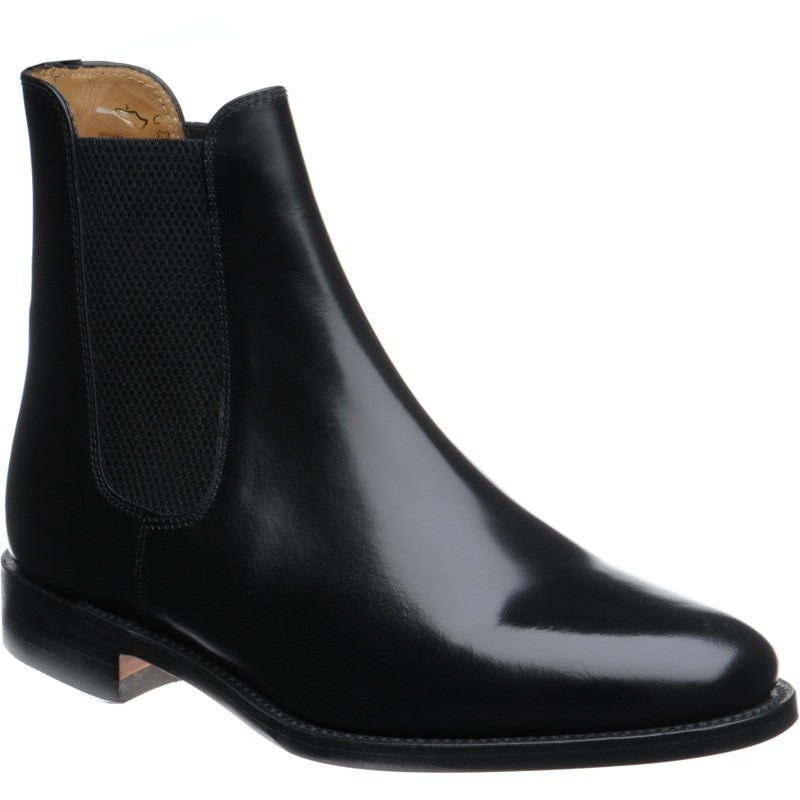 Product image for Loake 290 mens Chelsea boots in black polished