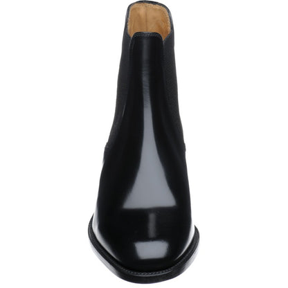 Product image for Loake 290 mens Chelsea boots in black polished