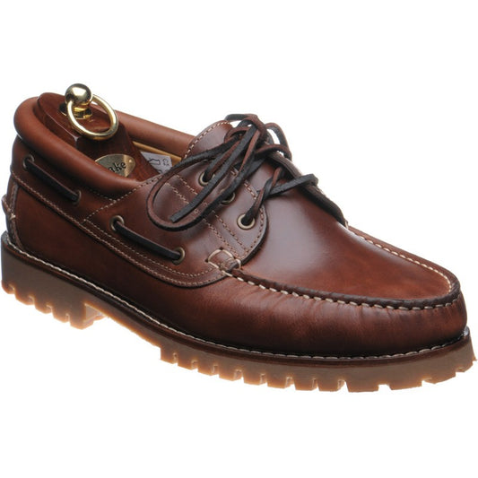 Product image for Loake 522 in brown waxy leather