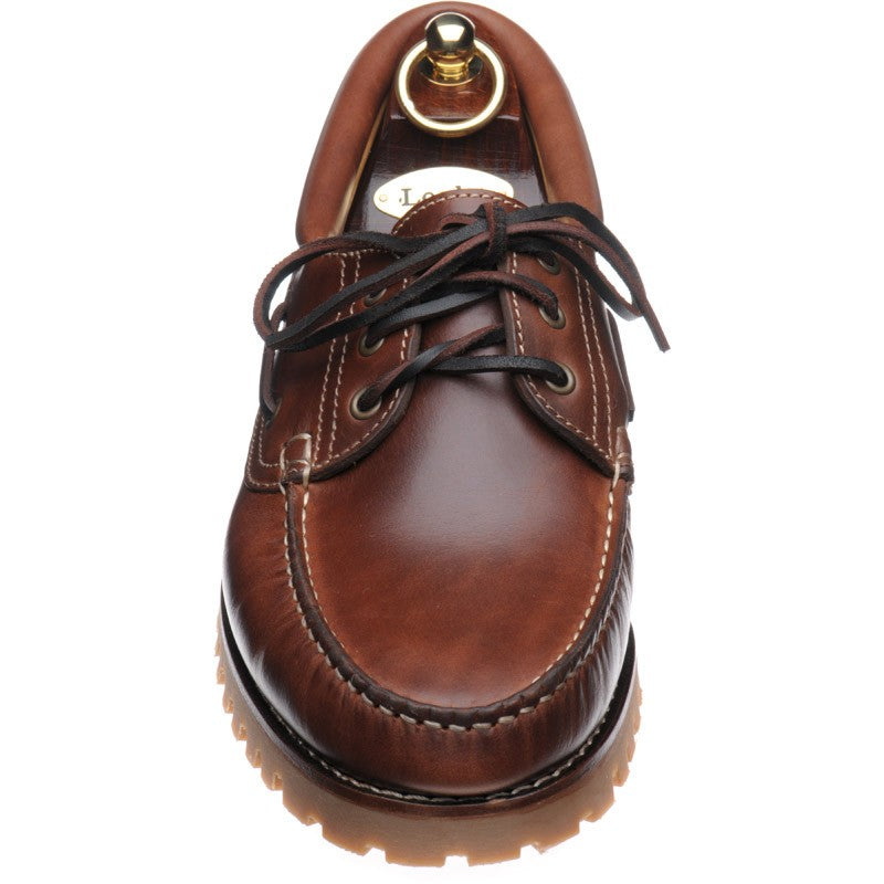 Product image for Loake 522 in brown waxy leather