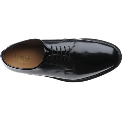 Product image for Loake 771 mens Derby shoes in black polished (second)