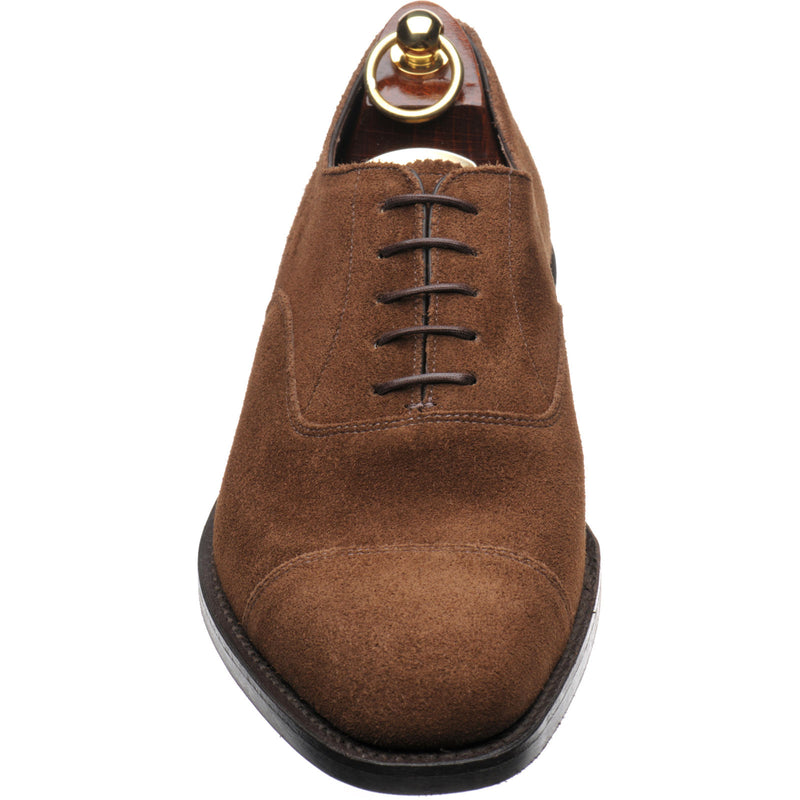 Product image for Loake Aldwych R mens rubber-soled Oxfords in polo suede