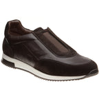 Brown Suede and Brown Grain