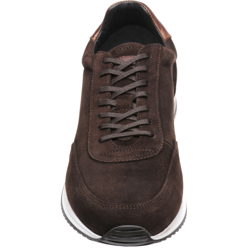 Product image for Loake Bannister in choc brown suede