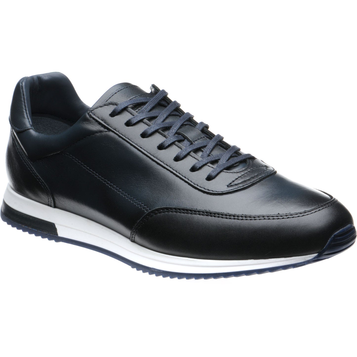 Product image for Loake Bannister mens rubber-soled in navy calf (second)
