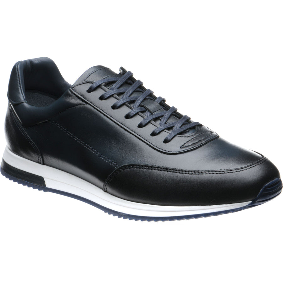 Product image for Loake Bannister mens rubber-soled in navy calf (second)