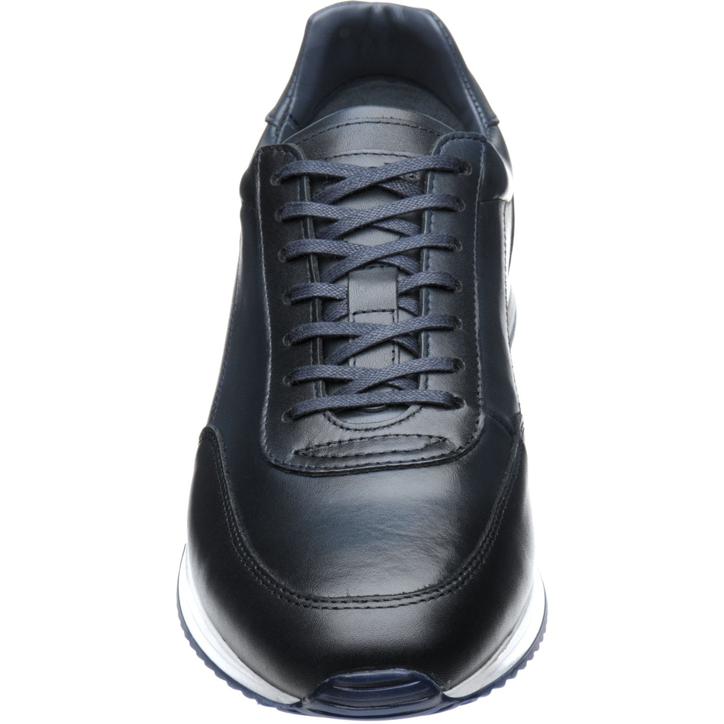 Product image for Loake Bannister mens rubber-soled in navy calf (second)