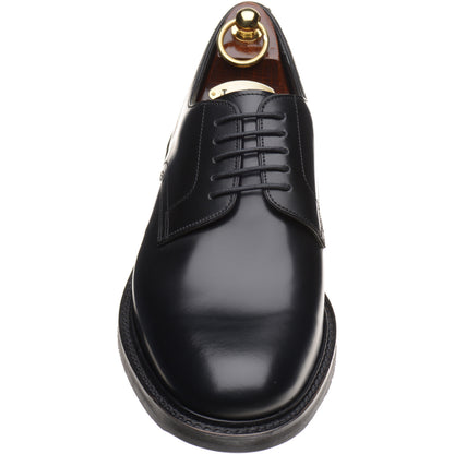 Product image for Loake Barbican mens rubber-soled in black polished