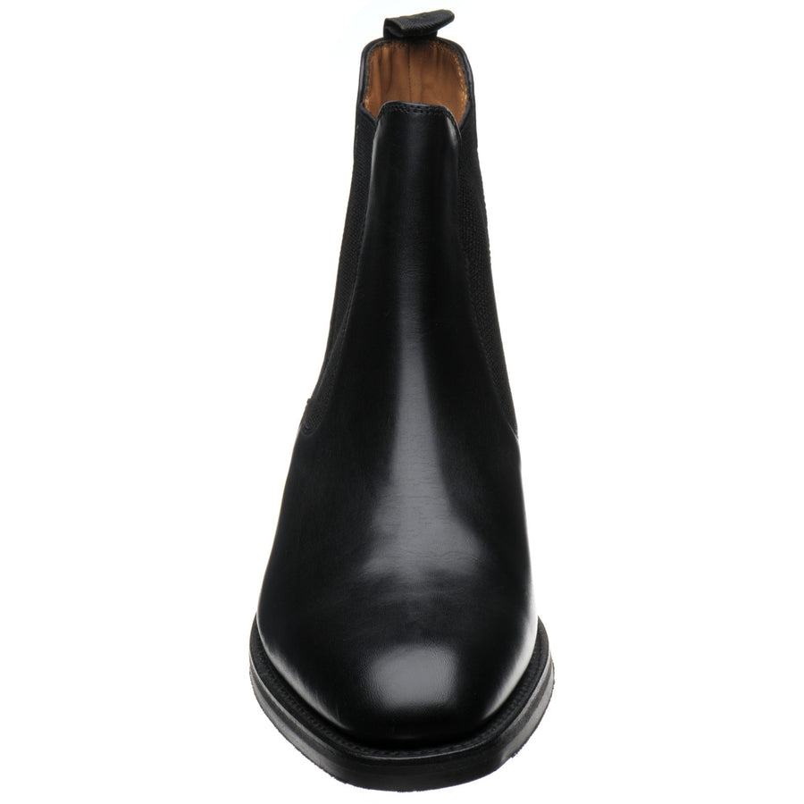 Product image for Loake Buscot mens rubber-soled Chelsea boots in black calf (second)