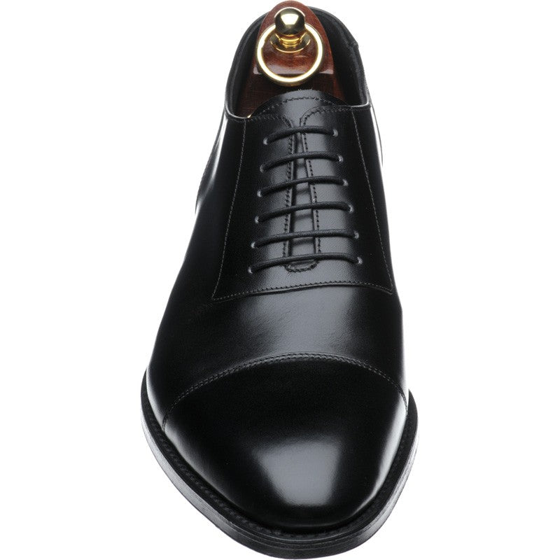 Product image for Loake Churchill mens Oxfords in black calf (second)