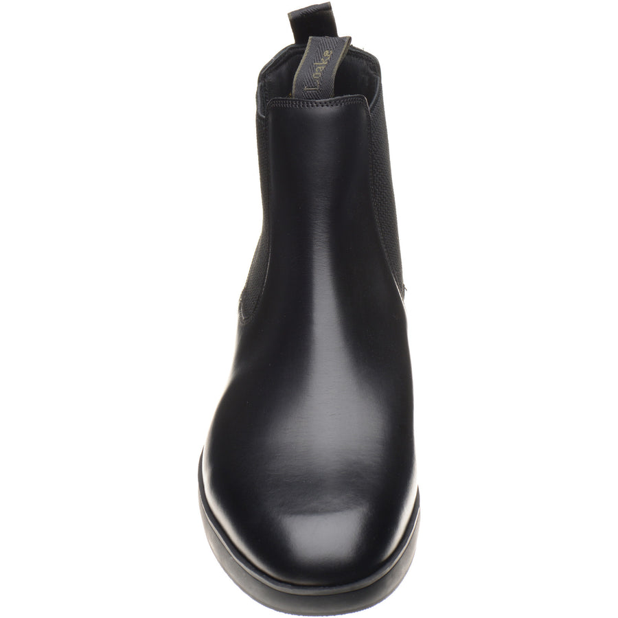 Product image for Loake Conrad mens rubber-soled Chelsea boots in black calf