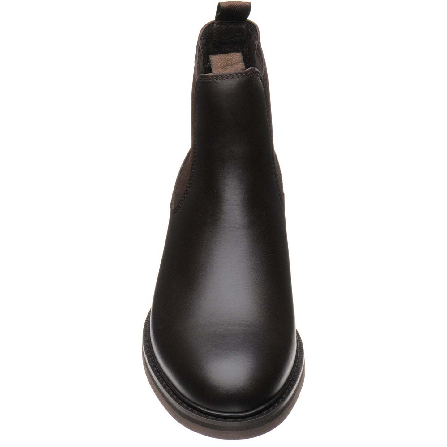 Product image for Loake Ducksworth mens rubber-soled Chelsea boots in dark brown waxy calf (second)