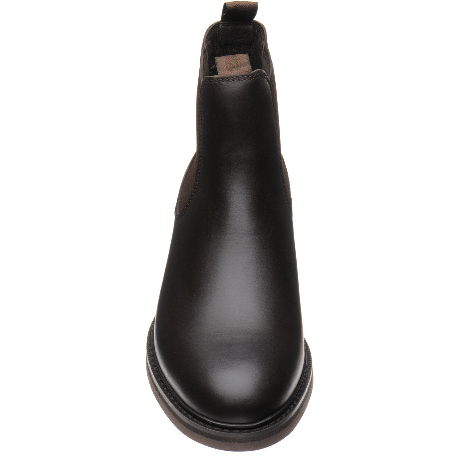 Product image for Loake Ducksworth mens rubber-soled Chelsea boots in dark brown waxy calf (second)