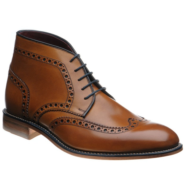 Product image for Loake Errington mens brogue boots in tan calf (second)