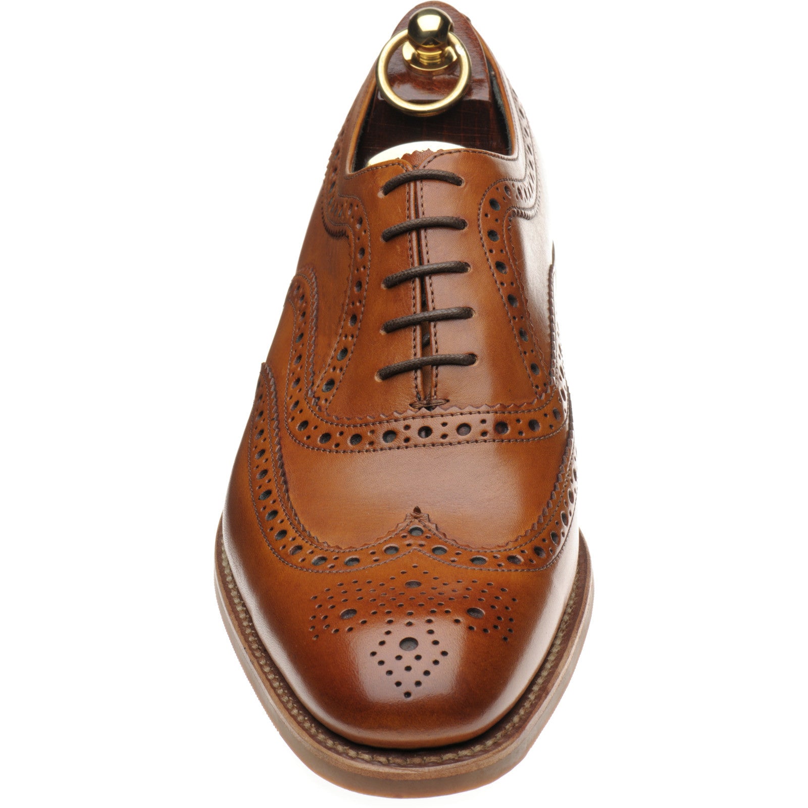 Product image for Loake Fearnley Rubber in tan calf