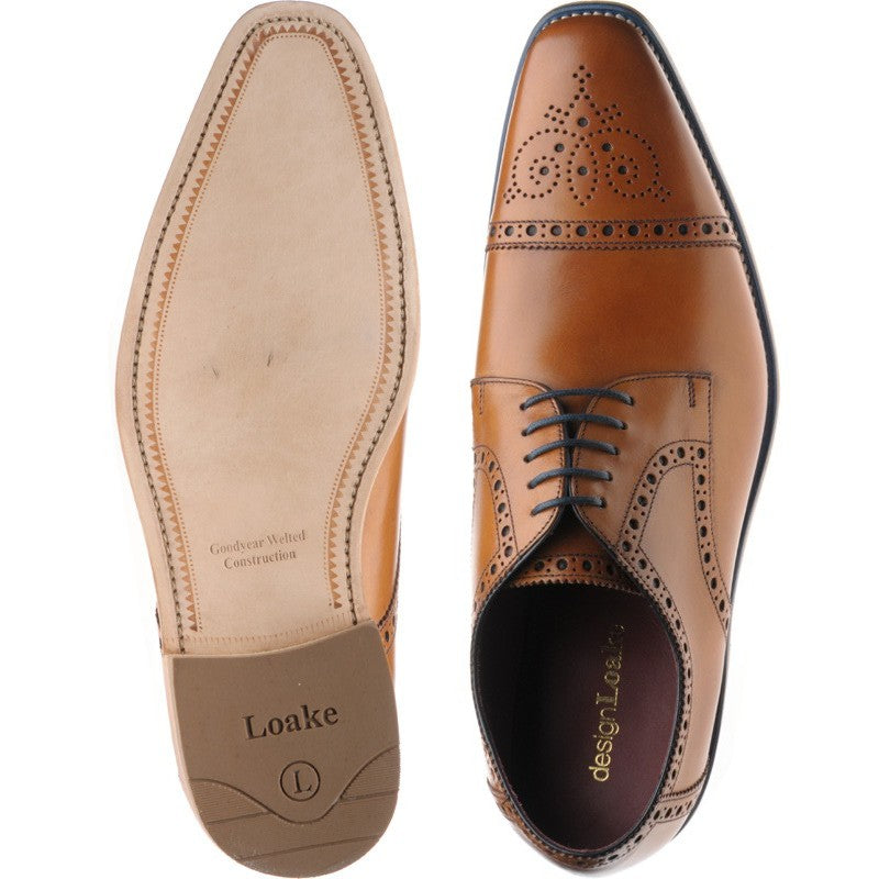 Product image for Loake Foley in tan calf
