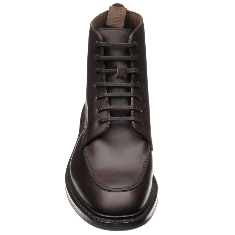 Product image for Loake Gisbourne in dark brown waxy 