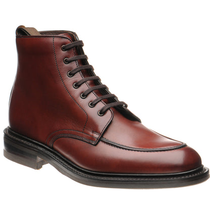 Product image for Loake Gisbourne in seared mahogany calf