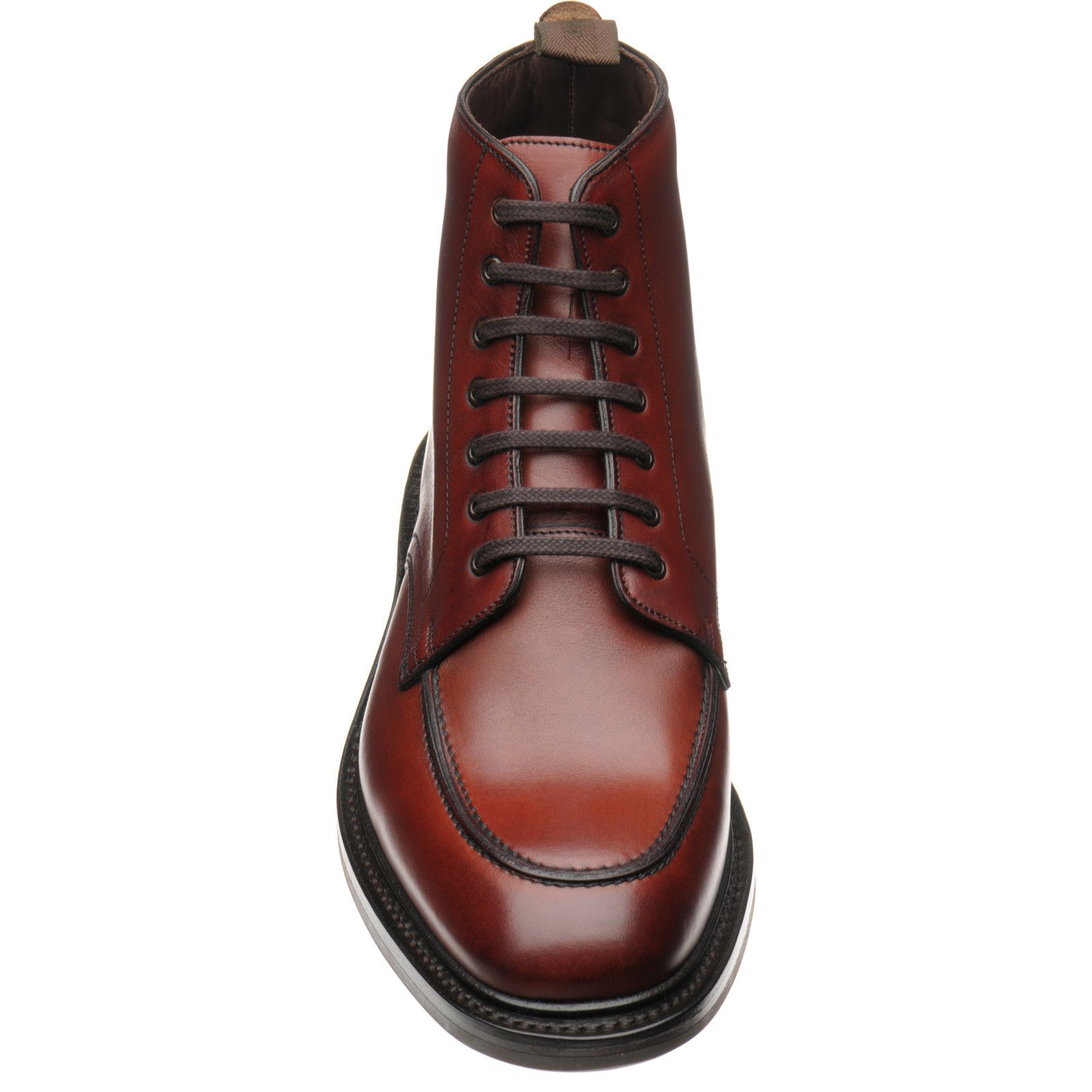 Product image for Loake Gisbourne in seared mahogany calf