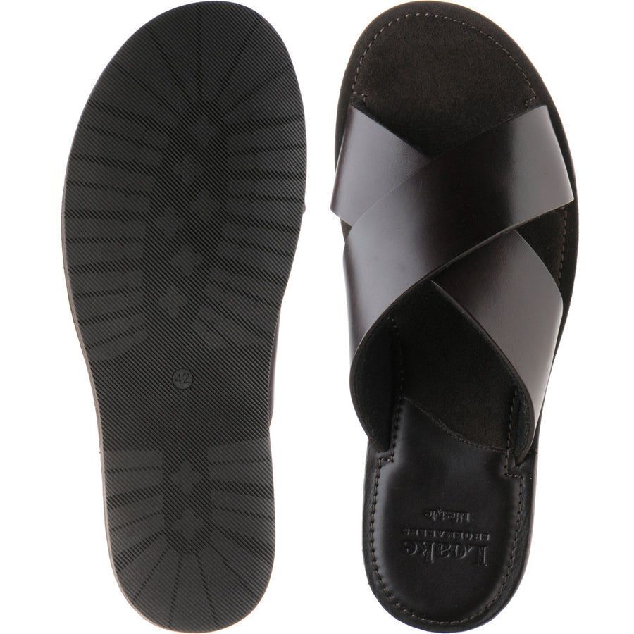 Product image for Loake Gozo in dark brown calf