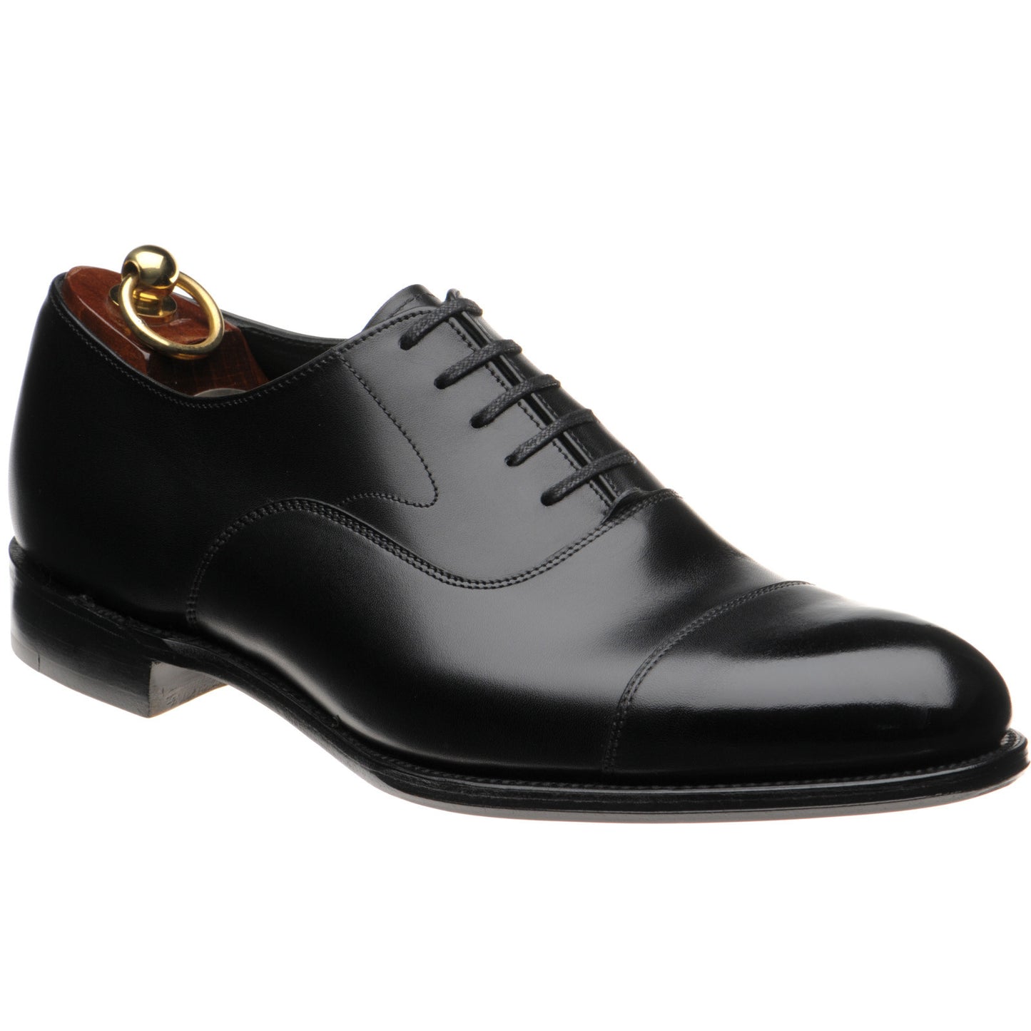 Product image for Loake Hanover mens Oxfords in black calf (second)