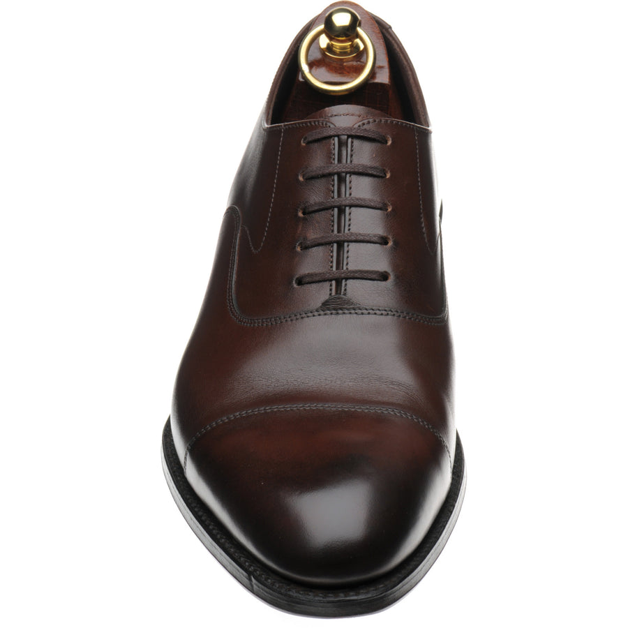 Product image for Loake Hanover mens Oxfords in coffee brown calf (second)