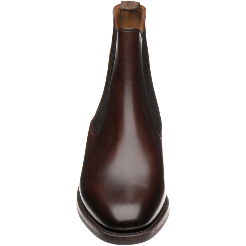 Product image for Loake Hickstead Rubber mens rubber-soled boots in brown calf (second)