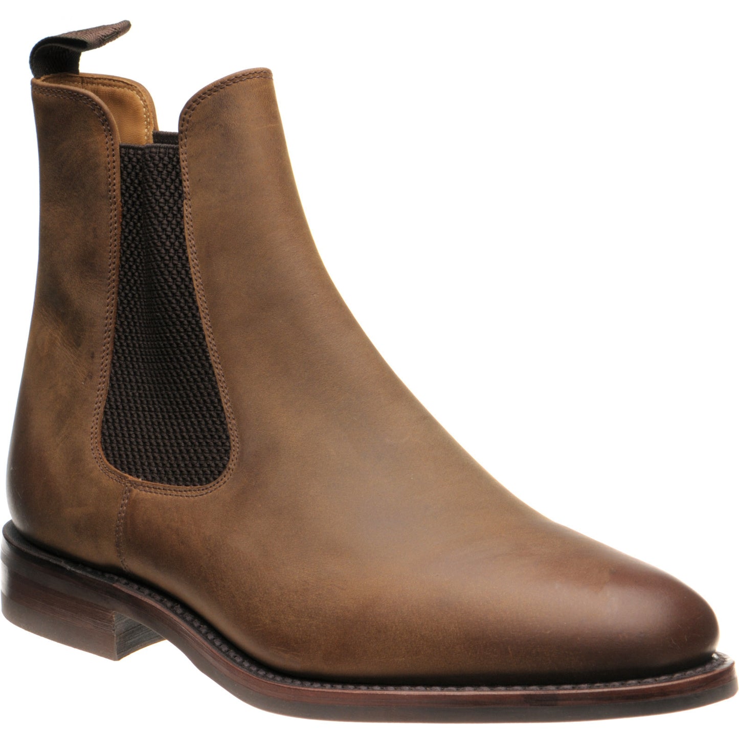 Product image for Loake Hickstead Rubber mens rubber-soled boots in brown nubuck (second)