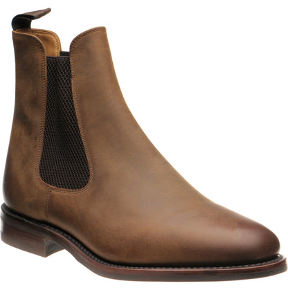 Product image for Loake Hickstead Rubber mens rubber-soled boots in brown nubuck (second)